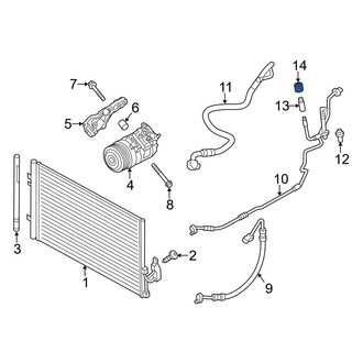 BMW OE - A/C Service Valve Cap