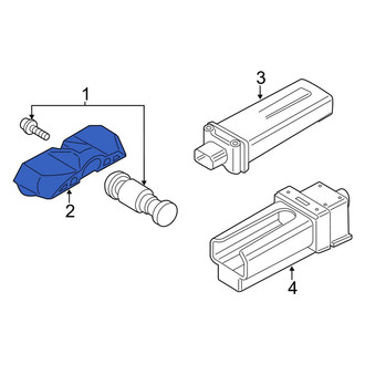BMW OE - Tire Pressure Monitoring System (TPMS) Sensor