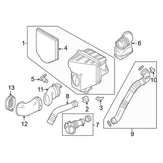 BMW OE - Engine - Air Intake (2.0L)