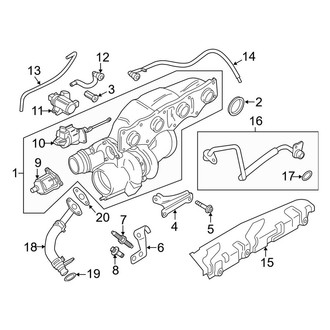 BMW OE - Engine - Turbocharger & Components (2.0L)