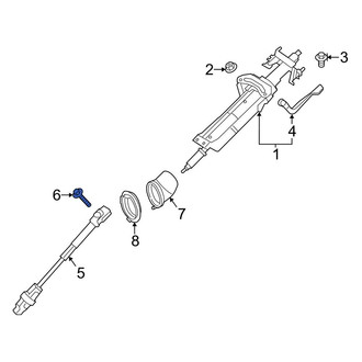 BMW OE - Steering Column U-Joint Bolt