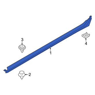 BMW OE - Left Rocker Panel Guard