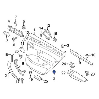BMW OE - Door Interior Trim Panel Retainer