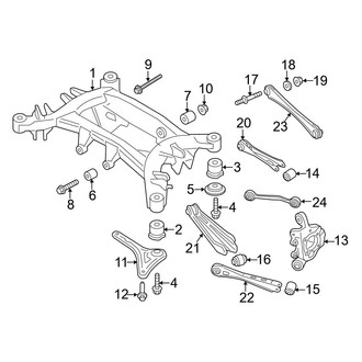 BMW OE - Rear Suspension - Suspension Components