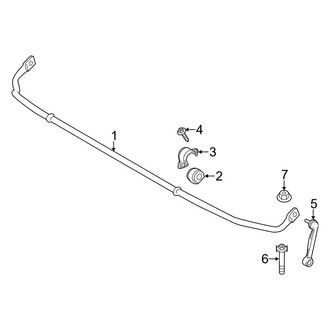 BMW OE - Rear Suspension - Stabilizer Bar & Components (M40i / xDrive28i / xDrive35i)