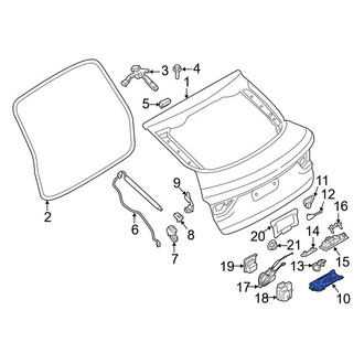 BMW OE - Rear Liftgate Latch