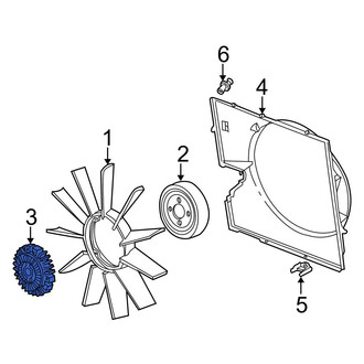 BMW OE - Engine Cooling Fan Clutch