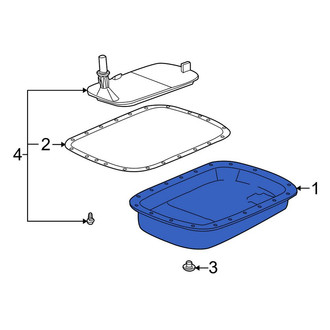 BMW OE - Transmission Oil Pan