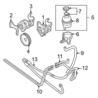 BMW OE - Steering Gear & Linkage - Pump & Hoses
