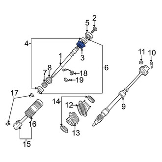 BMW OE - Upper Steering Column Bearing