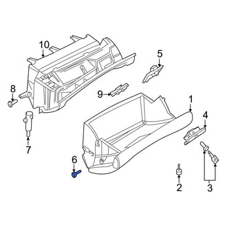 BMW OE - Front Glove Box Door Hinge Pin