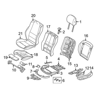 BMW OE - Seats & Tracks - Front Seat Components (Seat)