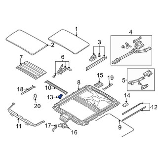 BMW OE - Sunroof Drain Hose Clamp
