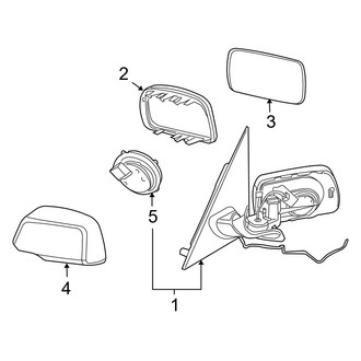 BMW OE - Front Door - Outside Mirrors