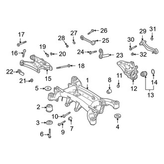 BMW OE - Rear Suspension - Suspension Components