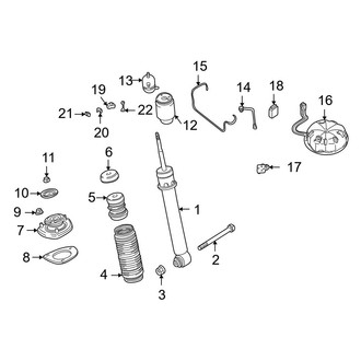 BMW OE - Rear Suspension - Struts & Components