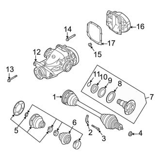 BMW OE - Rear Suspension - Axle & Differential