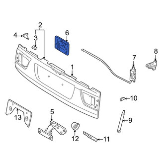 BMW OE - Liftgate Latch Handle