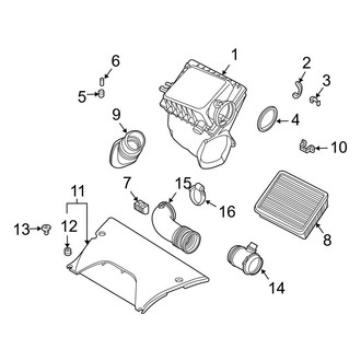 BMW OE - Engine - Air Intake (4.4L / 4.8L)