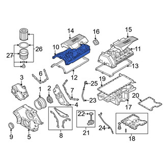 BMW OE - Right Engine Valve Cover