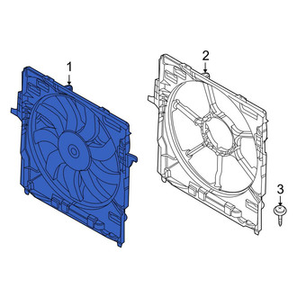 BMW OE - Engine Cooling Fan Assembly