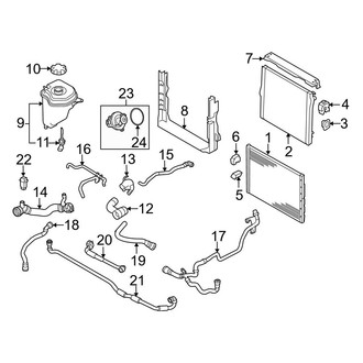 BMW OE - Cooling - Radiator & Components (Main)