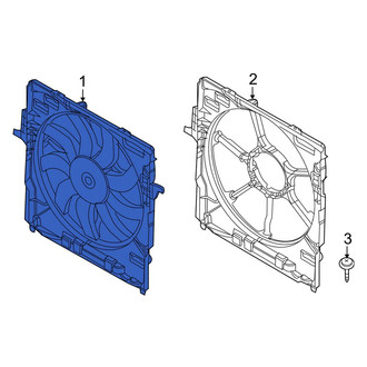 BMW OE - Engine Cooling Fan Assembly