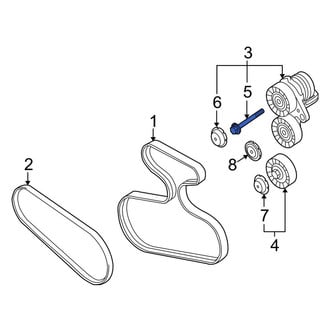 BMW OE - Belt Tensioner Bolt
