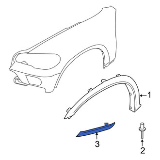 BMW OE - Right Reflector Panel