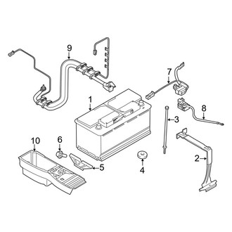 BMW OE - Electrical - Battery (3.0L)