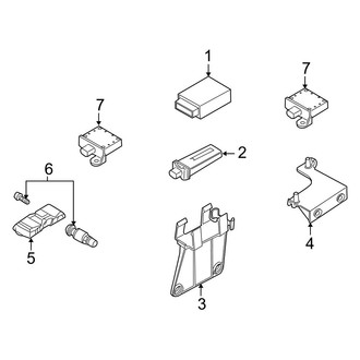 BMW OE - Electrical - Tire Pressure Monitor Components (M / xDrive35d / xDrive35i / xDrive50i)