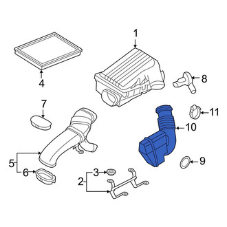 BMW OE - Engine Air Intake Resonator