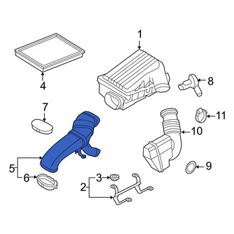 BMW OE - Engine Air Intake Hose