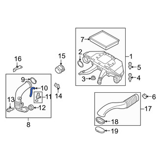 BMW OE - PCV Valve Hose
