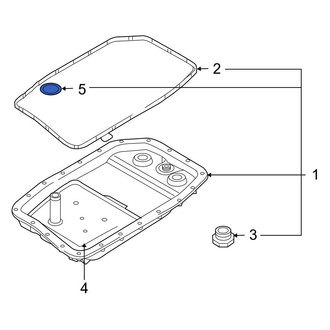 BMW OE - Automatic Transmission Filter O-Ring