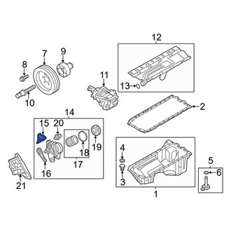 BMW OE - Engine Oil Filter Housing Gasket