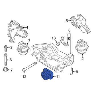 BMW OE - Automatic Transmission Mount