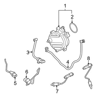 BMW OE - Emission System - Emission Components (4.8L)