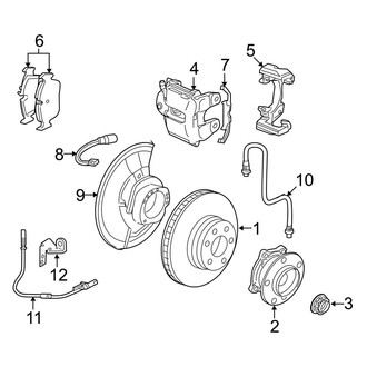 BMW OE - Front Suspension - Brake Components