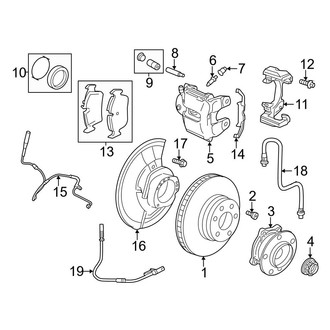 BMW OE - Front Suspension - Brake Components
