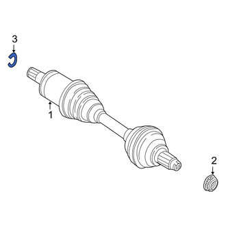 BMW OE - CV Joint Retaining Ring
