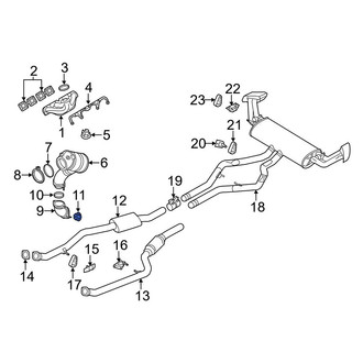 BMW OE - Exhaust Pipe Nut