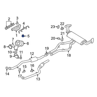 BMW OE - Catalytic Converter Nut