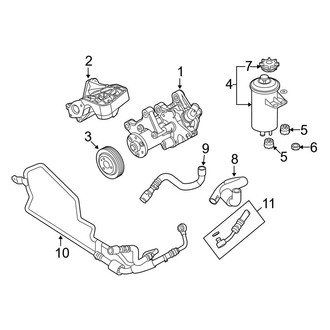 BMW OE - Steering Gear & Linkage - Pump & Hoses (W/O Adaptive Drive)