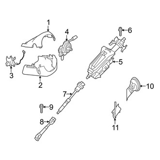 BMW OE - Steering Column - Shroud, Switches & Levers