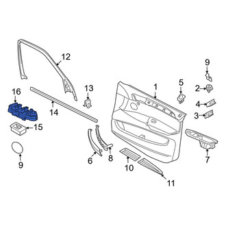 BMW OE - Front Left Door Window Switch