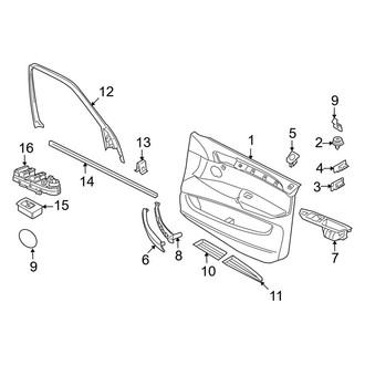 BMW OE - Front Door - Interior Trim