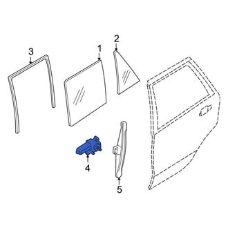 BMW OE - Front Right Window Motor