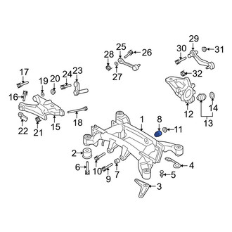 BMW OE - Rear Suspension Crossmember Insulator