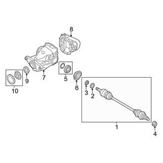 BMW OE - Rear Suspension - Axle & Differential